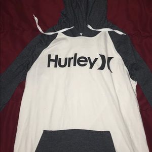 Hurley hooded shirt